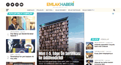Desktop Screenshot of emlakhaberi.com